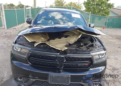 2017 Dodge Durango Gt Awd from USA, damaged, VIN 1C4RDJDG0HC878966